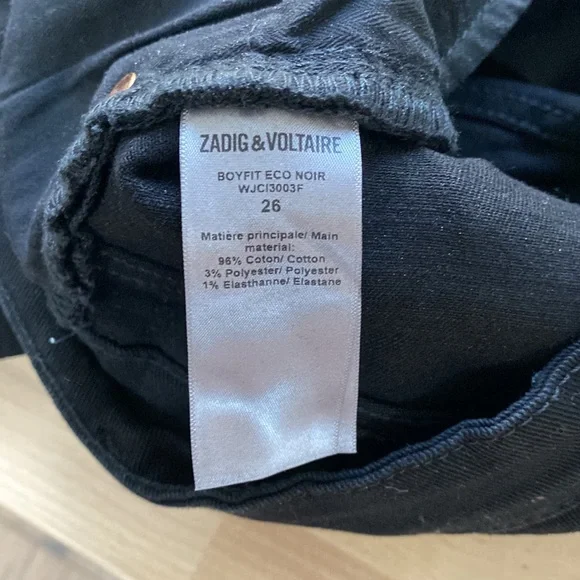 Zadig & Voltaire Boyfit Jeans